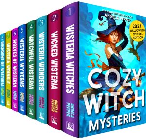 Cozy Witch Mysteries · A 2021 Halloween Special Edition Box Set of 8 Novels (Angela Pepper Box Sets and Bundles)