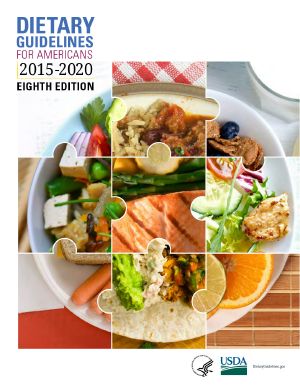 Dietary Guidelines for Americans, 2015-2020 8e