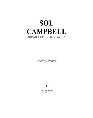 Sol Campbell · The Authorised Biography