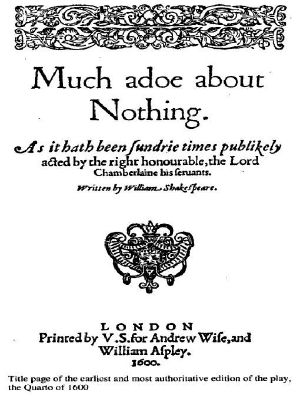 Much Ado About Nothing · New Edition