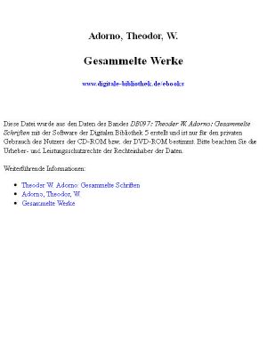 Gesammelte Werke