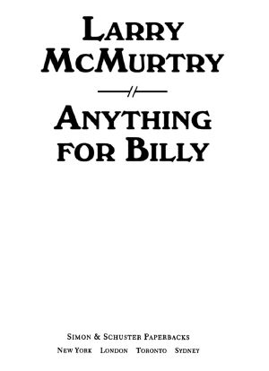 Anything for Billy