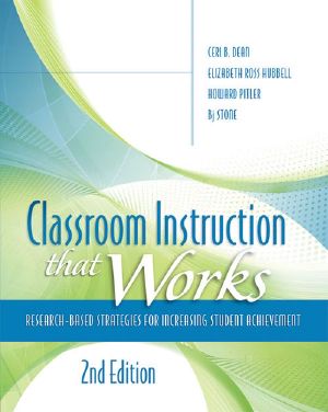 Classroom Instruction That Works · Research-Based Strategies for Increasing Student Achievement · 2nd Edition