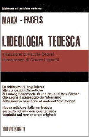 L'Ideologia Tedesca (Editori Riuniti)