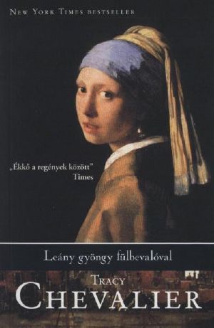 Leány gyöngy fülbevalóval