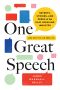 One Great Speech