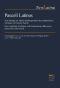 Pascoli Latinus · Neue Beiträge zur Edition und Interpretation der neulateinischen Dichtung von Giovanni Pascoli Nuovi contributi all’edizione e all’interpretazione della poesia latina di Giovanni Pascoli