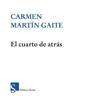 El Cuarto De Atrás (Libros Del Tiempo)