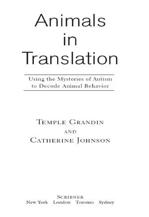 Animals in Translation