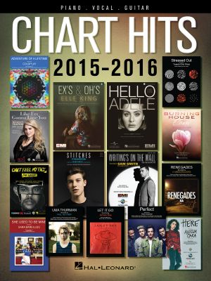 Chart Hits of 2015-2016 Songbook