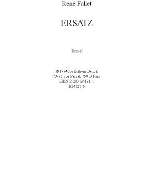 Ersatz