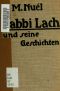 Rabbi Lach und seine Geschichten