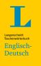 Langenscheidt Taschenwörterbuch Englisch-Deutsch