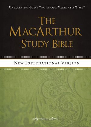 NIV, the MacArthur Study Bible