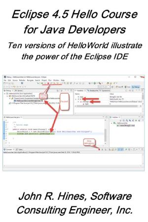 Eclipse 4.5 Hello Course for Java Developers · Ten Versions of HelloWorld Illustrate the Power of the Eclipse IDE