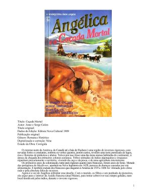 Marquesa Dos Anjos - Vol 14 - Angélica E a Caçada Mortal