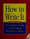 How to write it