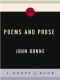 Donne · Poems (Everyman's Library Pocket Poets)