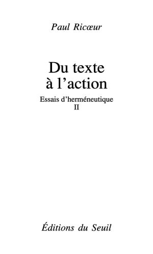 Du texte à l’action