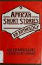 African short stories in English · An anthology