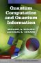 Quantum Computation and Quantum Information