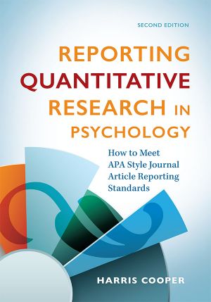 Reporting Quantitative Research in Psychology