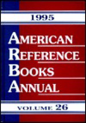 American Reference Books Annual 1995 · Volume 26