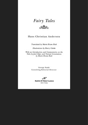 The Complete Fairy Tales of Hans Christian Andersen