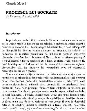 Procesul lui Socrate