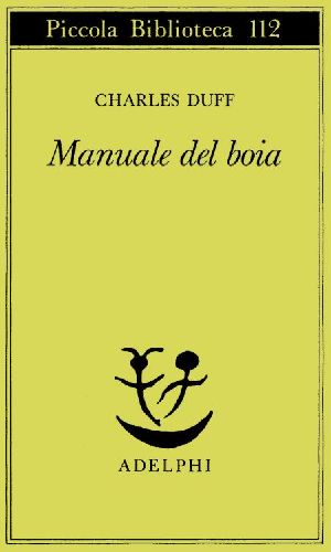 Manuale Del Boia