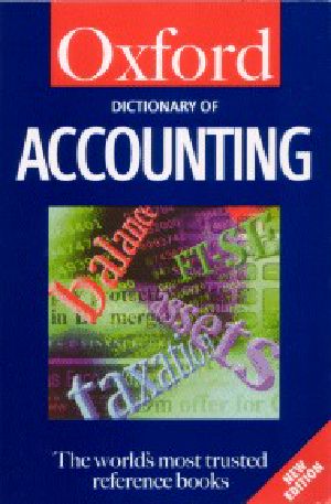 A Dictionary of Accounting