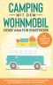Camping mit dem Wohnmobil oder Van für Einsteiger