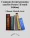 Comment Devenir Proustien Sans Lire Proust !