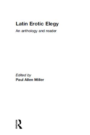 Latin Erotic Elegy