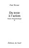 Du Texte À L'action. Essais D'herméneutique, T. 2