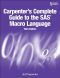 Carpenter's Complete Guide to the SAS Macro Language · 3rd Edition