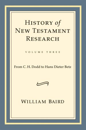 History of New Testament Research