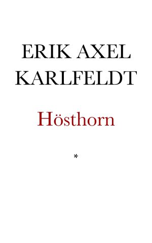 Hösthorn. Dikter