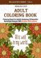 Adult Coloring Book · Coloring Book for Adults Featuring 30 Beautiful Zentangle Designs With Positive Affirmations (Relaxation Series 4)