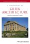 A Companion to Greek Architecture