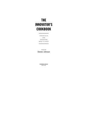 The Innovator's Cookbook