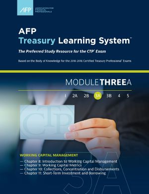 AFP Treasury Learning System – Module 3A