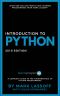 Introduction to Python · 2018 Edition