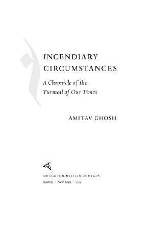 Incendiary Circumstances