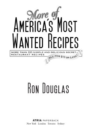 More of America's Most Wanted Recipes