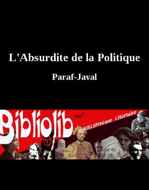 L'Absurdite De La Politique