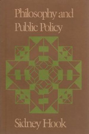 Philosophy and Public Policy