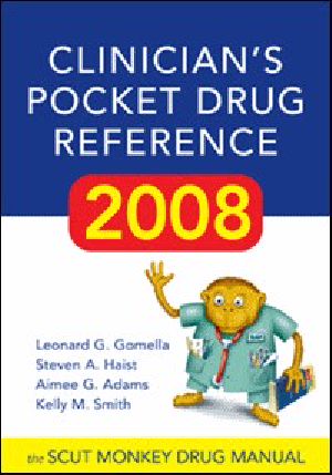 Clinician's Pocket Drug Reference 2008