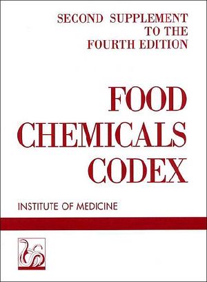 Food Chemicals Codex · Supplement 2, Vol. 2