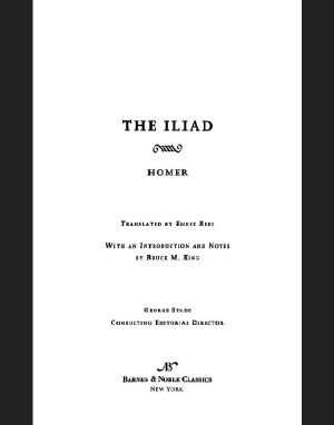 Iliad (Barnes & Noble Classics Series)